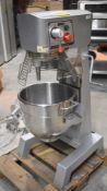 1 x Buffalo GJ461 Freestanding Planetary Mixer With 6 Attachments - 29L Capacity - RRP £2,000