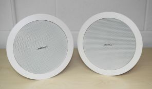 2 x Bose FreeSpace DS 16F Loudspeakers - Full-range Loudspeakers with a Single 2.25