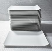20 x Pillivuyt White Porcelain 20.5cm Plates - Ref: SWA284