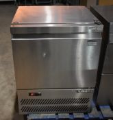1 x Williams H5UC Single Door Stainless Steel Undercounter Fridge With Easy Grab Handle
