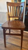 25 x Wooden Restaurant Dining Chairs - CL888 - Location: Manchester M20 Collection Details: