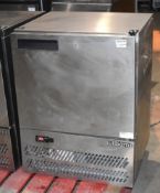 1 x Williams H5UC Single Door Stainless Steel Undercounter Fridge With Easy Grab Handle