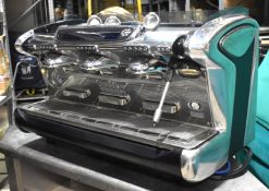 1 x Faema Emblema A 3 Commercial 3 Group Espresso Coffee Machine - Features Smart Boiler, Dual Steam