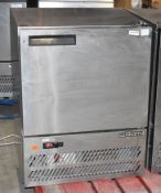 1 x Williams H5UC Single Door Stainless Steel Undercounter Fridge With Easy Grab Handle