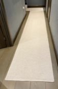 2 x Sections of Premium Woven Hallway Carpets in a Neutral Tone - CL894 - NO VAT ON THE HAMMER