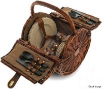 1 x ALESSI 'Dressed En Plein Air' Designer Melamine 4-Person Picnic Set - Original Price £470.00