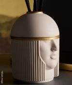 1 x GINORI 1735 'L'Amazzone' Porcelain Diffuser with Black Stone Fragrance *Read Full Description*