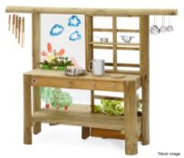 1 x PLUM Discovery Children's Wooden Mud Pie Kitchen - Original Price £299.00