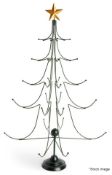 1 x SHISHI Decorative Star-topped Metal Christmas Tree (94cm) - Original Price £145.00 - Unboxed