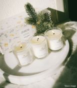 5 x SANA JARDIN 'The Sanctuary' Luxury Scented Candles (70g) - Total Value £101.00 - Boxed Stock