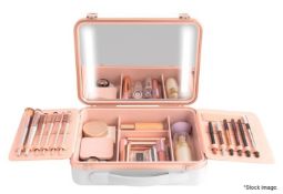 1 x BEAUTIFECT 'Beautifect Box' Make-Up Carry Case With Built-in Illuminated Mirror - RRP £279.00