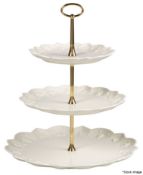 1 x VILLEROY & BOCH 'Toys Delight' 3-Tier Cake Stand (30cm) - Original Price £165.00 - Unused