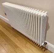 1 x ZEHNDER Traditional Tubular 4 Column Horizontal Radiator in White - Original Value £1,195