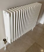 1 x ZEHNDER Traditional Tubular 4 Column Horizontal Radiator in White - Original Value £680.00