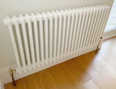 1 x ZEHNDER Traditional Tubular 3 Column Horizontal Radiator in White - Original Value £860.00 -