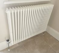 1 x ZEHNDER Traditional Tubular 4 Column Horizontal Radiator in White - Original Value £1,000