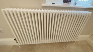 1 x ZEHNDER Traditional Tubular 4 Column Horizontal Radiator in White - Original Value £1,195