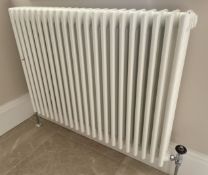 1 x ZEHNDER Traditional Tubular 4 Column Horizontal Radiator in White - Original Value £1,000