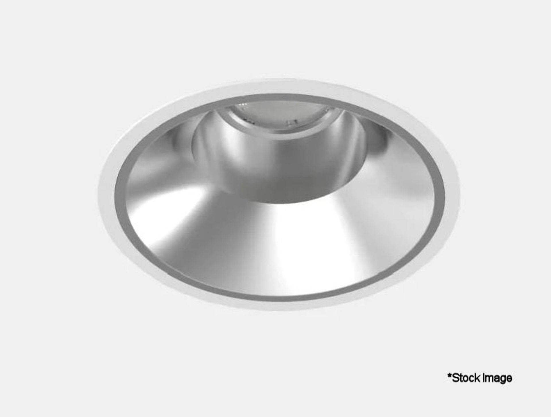 1 x ATRIUM Dome Led Downlight D200-38W Non-Dimmable 4000K 60Deg 4100Lm 42W 220-240V - Diameter 21.