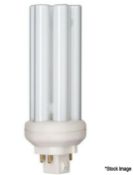 2 x PHILIPS Master Pl-T 4P 32W/830 Gx24Q-3 Light Bulb - RRP £24 - Ref: ATR150/ATRPB - CL891 -