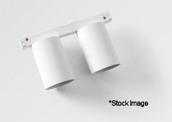 1 x MODULAR LIGHTING INSTRUMENTS Smart Surface Tubed 48 Track 48V 2X Led 1-10V Gi White Structured -