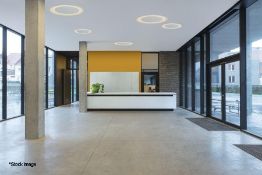 1 x MODULAR LIGHTING INSTRUMENTS Flat Moon Recessed 670 Led Light With Ice Prismatic Diffuser 650/