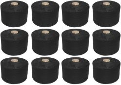 12 x Cones of 1/7,5 Lagona Knitting Yarn - Charcoal - Approx Weight: 2,300g - New Stock ABL Yarn