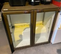 1 x Cornelius Twin Door Back Bar Bottle Chiller