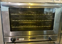 1 x Gastrotek Countertop Commercial Oven With a Stainless Steel Finish