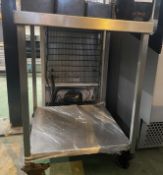 1 x Stainless Steel Prep Table With Undershelf