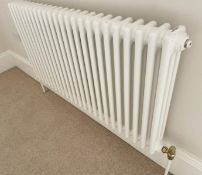 1 x ZEHNDER Traditional Tubular 3 Column Horizontal Radiator in White - Original Value £860.00 -