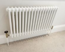 1 x ZEHNDER Traditional Tubular 3 Column Horizontal Radiator in White - Original Value £616.00 -