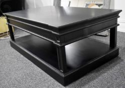 1 x Stylish Contemporary Coffee Table in Black - Original Price £650.00