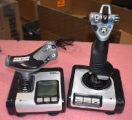 1 x Saitek X52 Flight Controller System - Requires Connection Cable