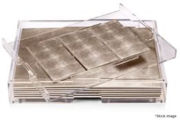 1 x POSH TRADING Clear Acrylic Grand Mat Box with a Unique Inner Tray - Unused Boxed Stock