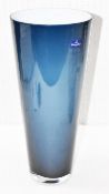 1 x VILLEROY & BOCH 'Verso' Mouth-blown Glass Vase Midnight Sky (38cm) - Original Price £99.99