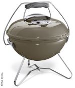 1 x WEBER Smokey Joe Premium Charcoal Portable Barbecue, in Smoke Grey £102.99 - Unused Boxed