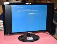1 x Samsung 24 Inch SyncMaster Computer Monitor - Includes Power Adaptor - Model S24B300HL