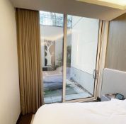 1 x Luxury Lined Bedroom Curtain in a Neutral Tone