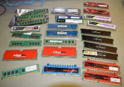 26 x Sticks of DDR3 Memory - Various Brands and Sizes