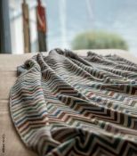 1 x MISSONI HOME 'Antwan' Luxury Italian Throw (140cm x 200cm) - Original Price £369.00