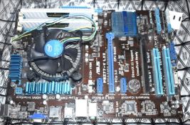 1 x Asus P8Z77-V LX2 Motherboard With an Intel i5-3570k Processor and 8gb Ram