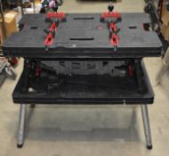 1 x KETER Folding Work Table - 85(W) x 76(H) x 55(D) cms - Ref: K275 - CL905 - Location: Altrincham