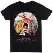 2 x QUEEN Various Designs Short Sleeve T-Shirts - Size: Medium