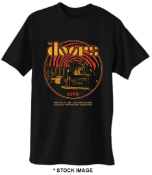 1 x THE DOORS Live at Hollywood Bowl 1968 Logo Short Sleeve Men's T-Shirt by Gildan - Size: Extra