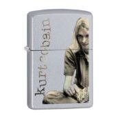 1 x Genuine Zippo Windproof Refillable Lighter - KURT COBAIN - Presented in Gift Box - RRP £40 -