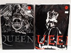 2 x QUEEN Various Designs Short Sleeve T-Shirts - Size: Extra Large