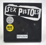 1 x SEX PISTOLS Limited Edition SPUNK Singles Collection Box Set Including 7 Inch Records
