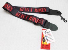1 x Guns and Roses Guitar Strap by Perri's - Officially Licensed Merchandise - RRP £30 - New &