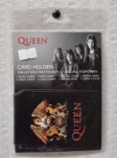 20 x Queen Card Holder Wallets - Officially Licensed Merchandise by Bravado GB Eye - New &